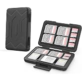 SMALLRIG Memory Card Holder Case 15 Slots | Water-Resistant for SD Card, Micro SD Card, CFexpress Type A/Type B Card, XQD Card - 3192