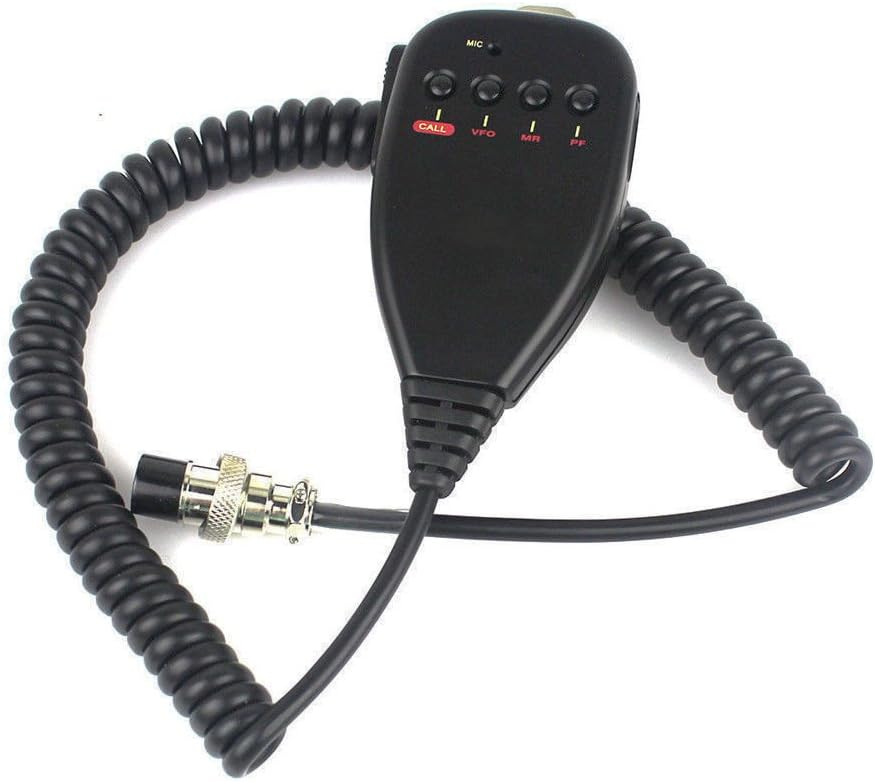 Buwico 8 Pin MC-45 Microphone Speaker Hand Mic PTT for Kenwood Two Way Radio TM241 TM231 TM421 TM441 TM221