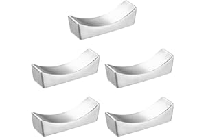 5 Pieces Chopsticks Holder Metal Chopstick Rest Pillow, Silver Chopstick Rack Stand for Spoon Fork Knife Tableware Brush Home