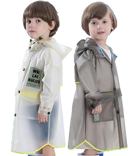 Amazon Gudeke キッズ レインコート 男の子 雨合羽 レインウェア Amazon Gudeke キッズ レインコート 男の子 雨合羽 レインウェア