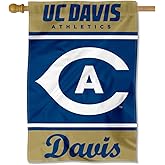 UC Davis Aggies Two Sided and Double Sided House Flag