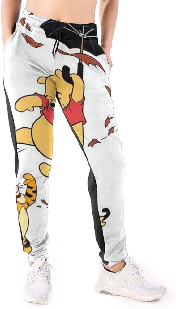 Criss Winnie The Pooh Women's Active Sweatpants Workout