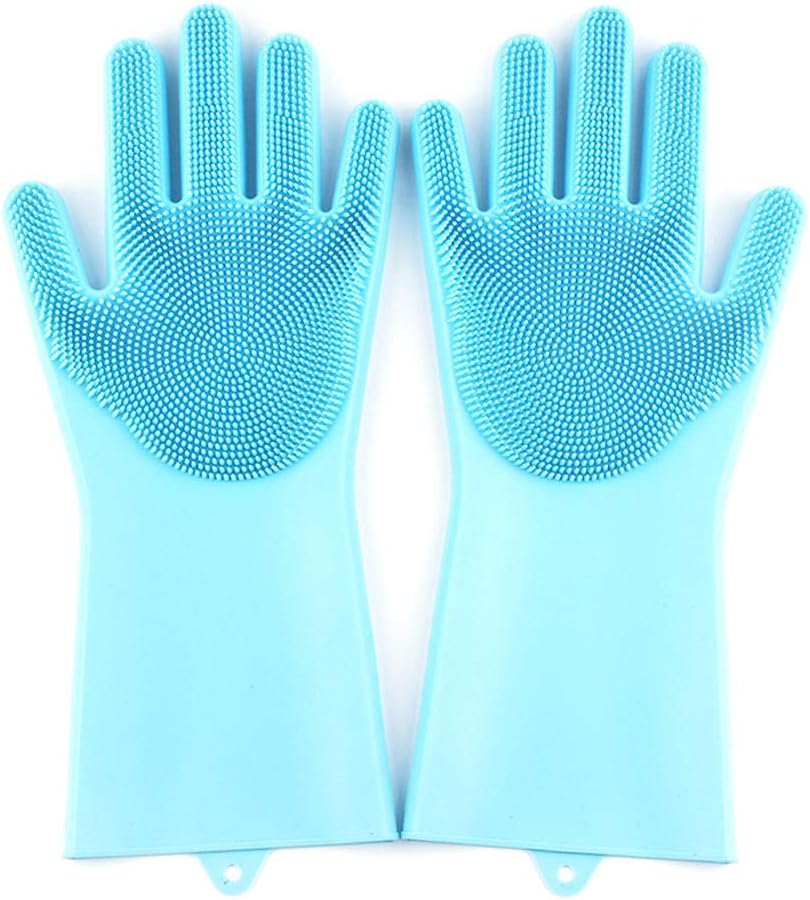 SXBB dishwasher, laundry, cleaning gloves, silicone anti-skid multi-functional kitchen durability