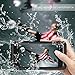 FITFORT  Waterproof Clear Protective Case for iphone 6/6s Plus (5.5-Inch) - Black&Crystal