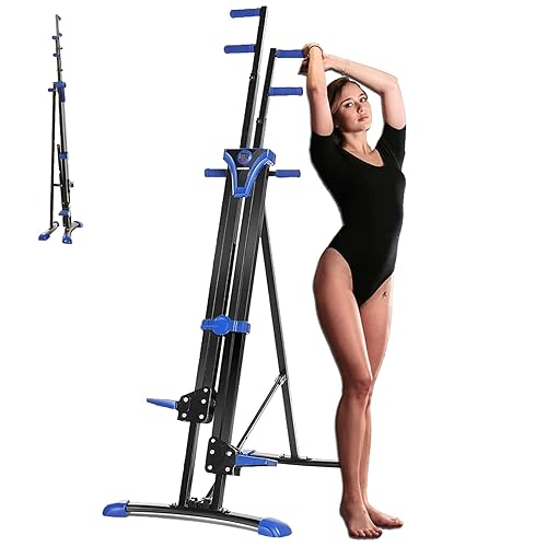 OPPSDECOR Upgraded Vertical Climber Exercise Machine, Folding