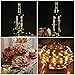 BESTOMZ 6PCS Wine Bottle Light 40 inch Starry Light for Wedding and Party (Warm White)