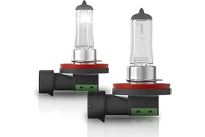 OKOENIEO H11 Headlight Bulbs, 12V 55W, 4000 Lumens, 3800K, Halogen Light Bulbs, No Glare, Headlight Bulbs High and Low Beam, Fog Light Bulb,Head Light Bulb for Car, Pack of 2
