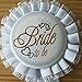Olyphy Set of 2 Bride To Be/Groom To Be Rosette Ribbon Badge Brooch Pin, Engagement Party