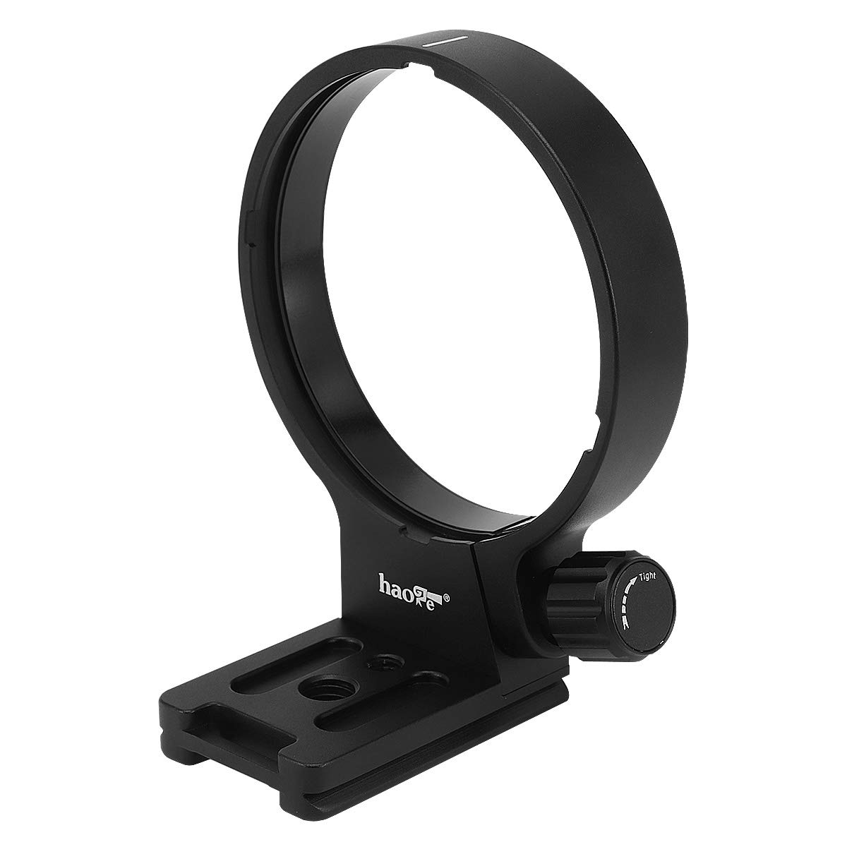 Haoge Lens Collar Foot Tripod Mount Ring B (W) for Canon EF 300mm f/4L IS USM, EF 35-350mm f/3.5-5.6L USM, EF 100-400mm f/4.5-5.6L IS USM, EF 70-200mm f/2.8L USM & IS & IS II & IS III Arca Plate