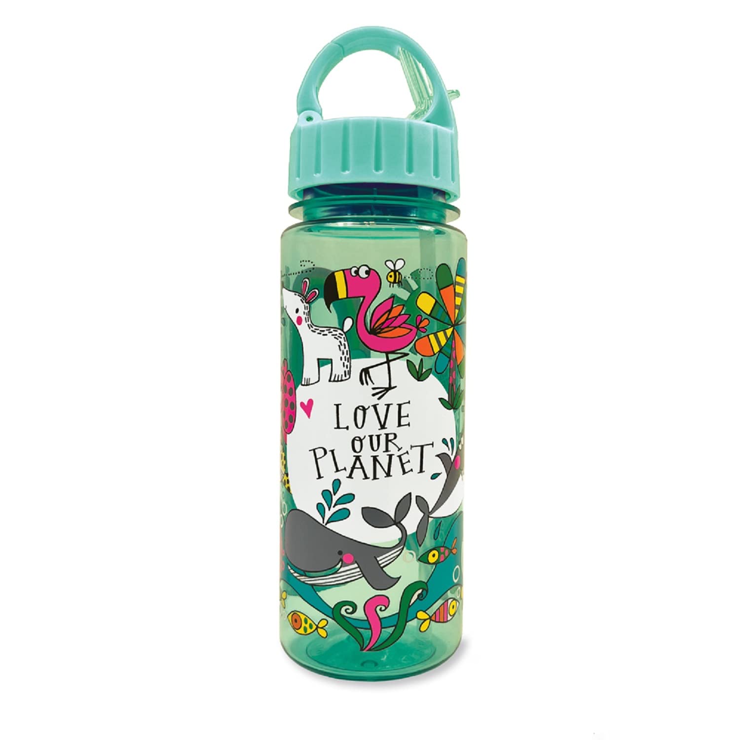 Rachel Ellen Love Our Planet Plastic Water Bottle