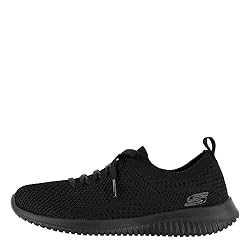 Skechers womens Ultra Flex - Statements Black/Black