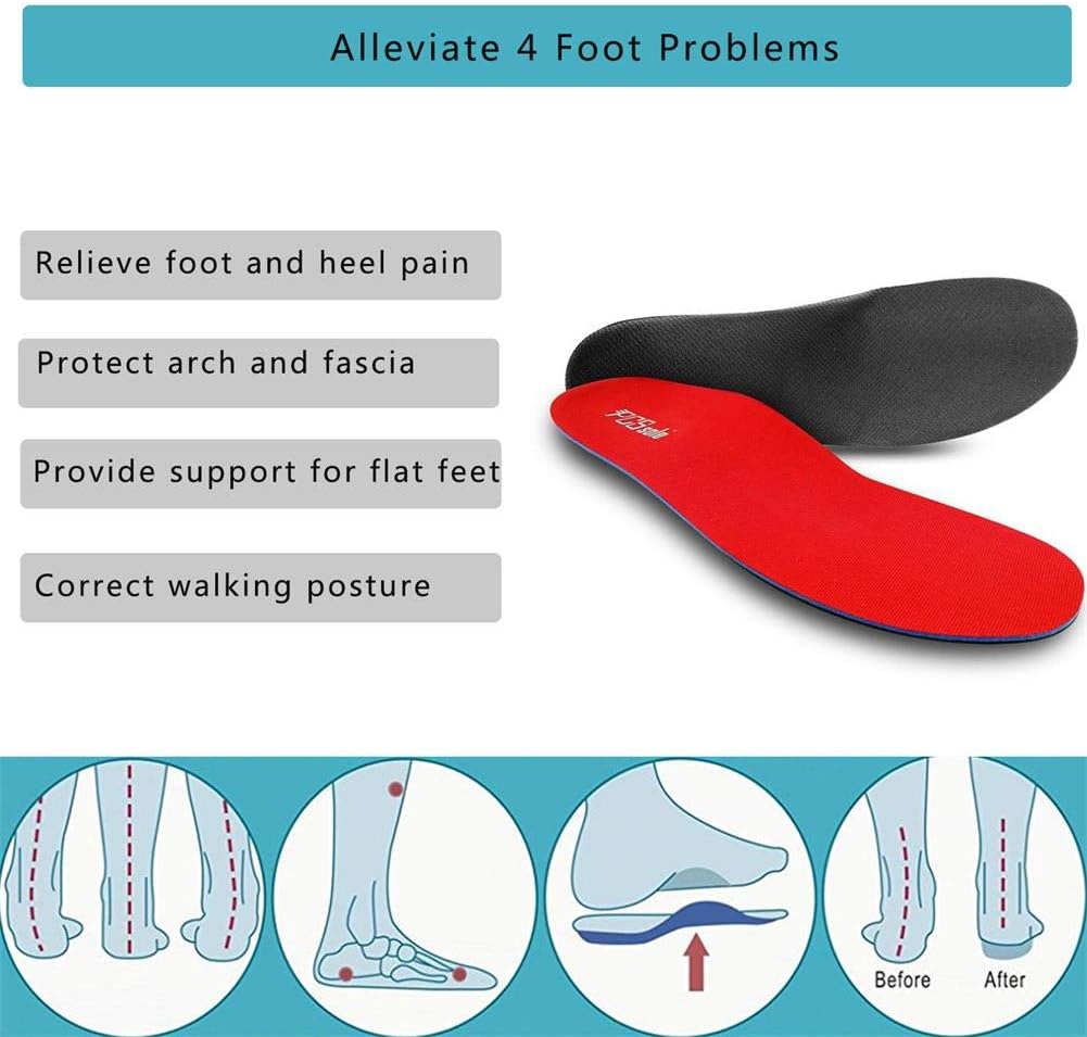 PCSsole Orthotic Arch Support Shoe Inserts Insoles for Flat Feet,Feet Pain,Plantar Fasciitis,Insoles for Men and Women: Health & Personal Care