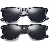 Retro Rewind Polarized Sunglasses for Men and Women - UV Protection Classic Sun Glasses