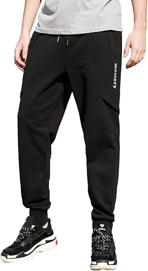 Amazon パイオニア キャンプ Pioneer Camp スウェットパンツ メンズ 春秋 ジョガーパンツ 裾リブ 長ズボン カジュアル スポーツウェア 黒 ロングパンツ 通販