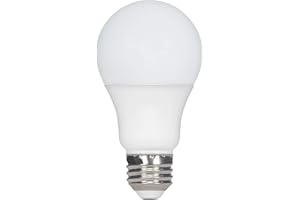 Satco 11402 5.8W LED A19 Light Bulb, 40W Replacement, 2700K Warm White, 450 Lumens