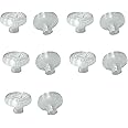 SPANSEE 5 Pairs Taller Thumbstick Compatible with Ayn Odin 2, Stick Caps Compatible with Retroid Pocket 4 (Clear)