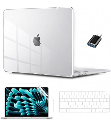 Amazon.com: GVTECH Case for MacBook Air 13 inch Crystal Clear Case