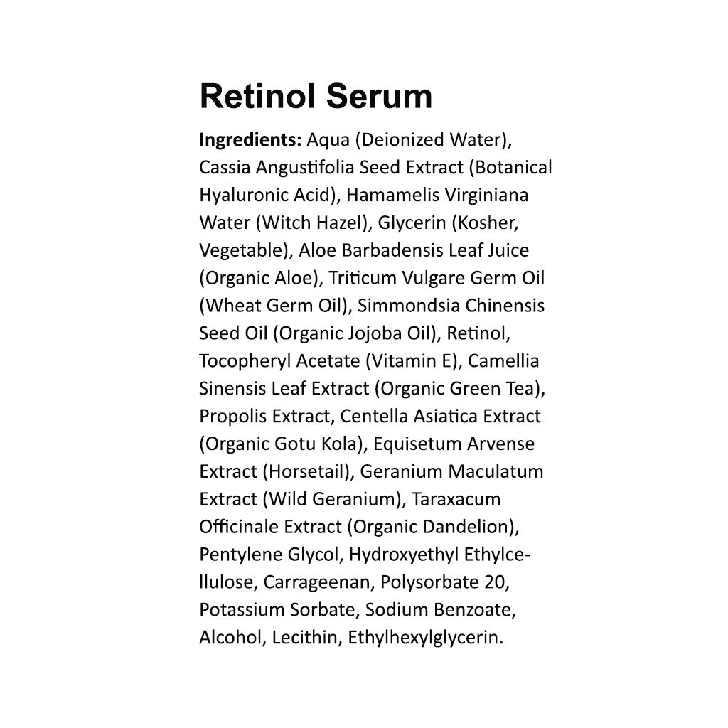 Retinol Serum for Face and Skin, DOUBLE SIZE (2oz) Anti Aging Serum, Clinical Strength: Beauty