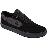 DC Men's Switch S Skate Sneakers, Black, 10 D