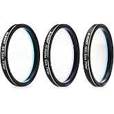 SVBONY SV227 2" SHO Telescope Filter Set, 5nm Narrowband Filter Set | SII H-Alpha OIII Narrow-Band Filters, Reduce Light Pollution,for Emission Nebula Planetary Nebulae Astrophotography(3Pcs)