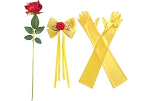 JiaDuo Princess Costume Accessories for Women Headband Choker Earrings Gloves Party Dress up