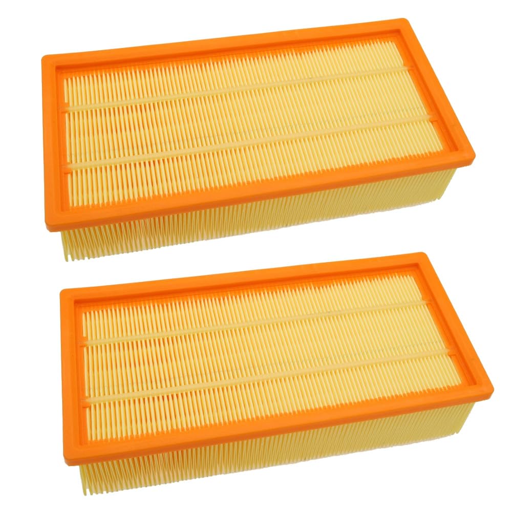 2 x flat fold filter lamella filter s 6.904-283.0 for Kärcher NT 65/2 NT 72/2 IVC 60/24-2 Ap IVC 60/30 Ap IVC 60/30 Ap M Z22 NT 65/2 Ap NT 65/2 Ap Me