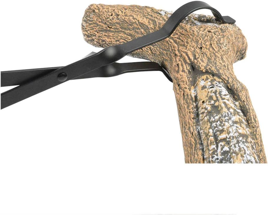 Onlyfire Outdoor Campfire Fireplace Tongs, 66cm Long, Log Grabber, Black - Image 5