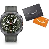 Samsung Galaxy Watch Ultra2 + $100 GC, Titanium Silver, 47mm LTE Smartwatch | Rugged Design, AI Assistant, Advanced Sleep and