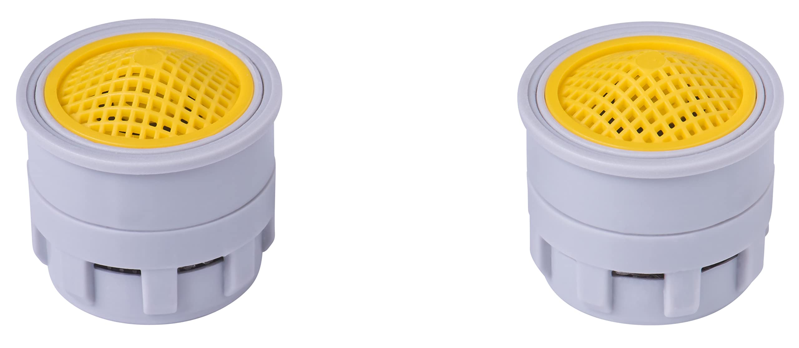 Cornat TECWS507 Insert M16 / M18 Water Saving up to 70% with Seal Suitable for Standard Grey Plastic Aerator Inner Part Mixer Nozzle, Silver