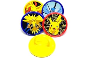 BLUE FOX BAKING Anime Cupcake Toppers Party Supplies Cake Decorations Baking Supplies Party Favors - Package of 24 Rings