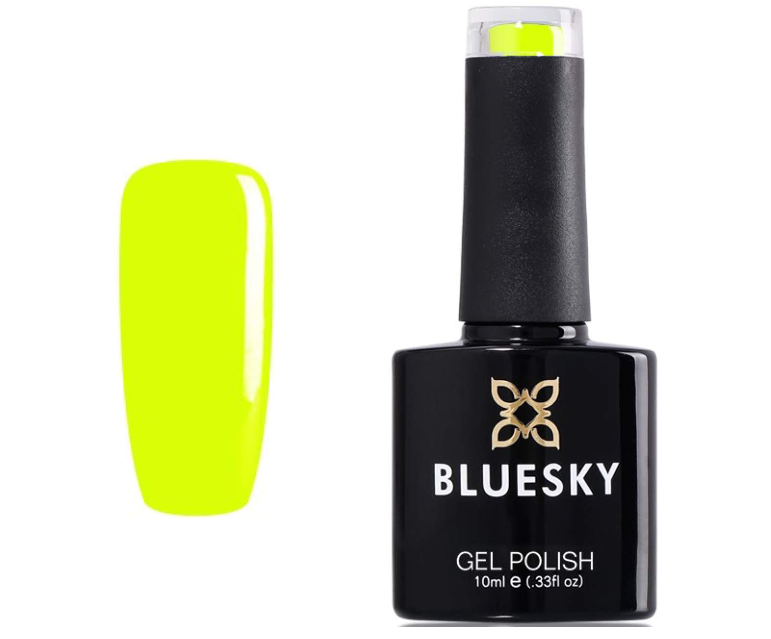 Bluesky NEON Lemon Drop Yellow Tastic NEON 08 Nail Gel Polish UV LED Soak Off 10ml