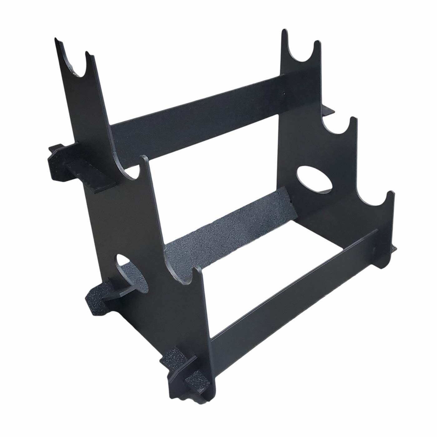 3 Sword/Rifle/Gun Table-Top Stand Display Rack for Gun Show or Business