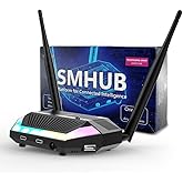 SMHUB Zigbee Smart Home Integrated Device Controller Coordinator Matter Bridge Triple in One with PoE,Universal Gateway for Home Assistant/Zigbee2MQTT/ZHA (SMHUB)