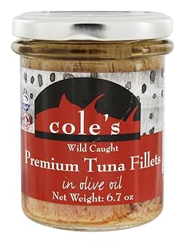 Amazon.com : Coles Tuna Olive Oil With Fennel, 6.7 oz : Grocery & Gourmet Food