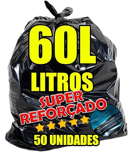 Saco De Lixo 200 Litros Uso Pesado Reforçado Grosso Lona 5kg