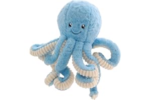 Maxpetus Cute Big Octopus Pillows,Interior Decoration Octopus Cushion,Soft Marine Animal Decorations (Blue, 23.6inch)