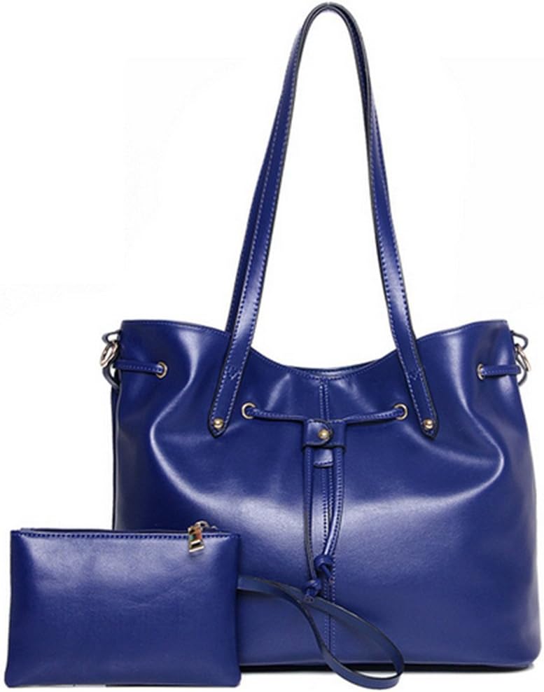 LadyHere Two Pieces Tote Purse Delicate Elegant Clutch Evening Cross-body Bag for Women