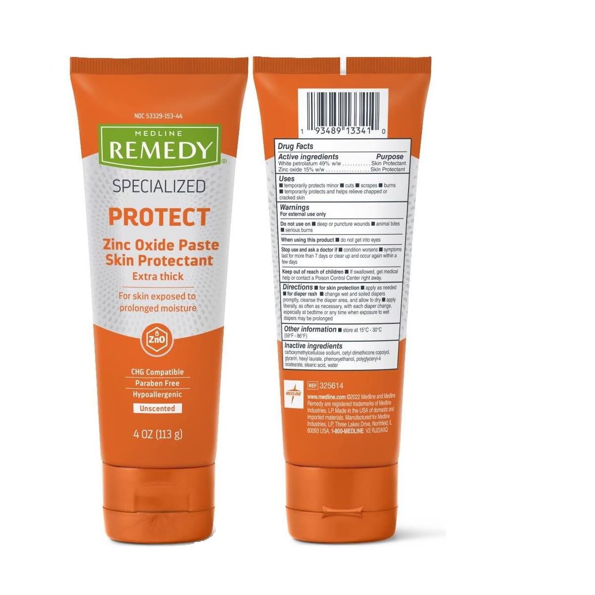 Remedy Specialized Extra Thick Zinc Oxide Paste, 4 oz. (3)