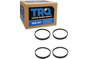 TRQ CV Axle ABS Magnetic Tone Ring Front Rear Kit 4pc Set Compatible with Charger Magnum 300