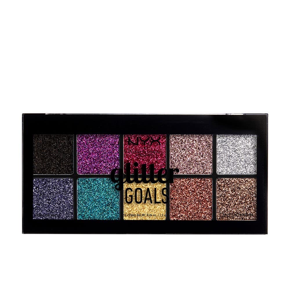 NYX Professional Makeup - GLITTER GOALS CREAM PRO PALETTE - Eyeshadow palette