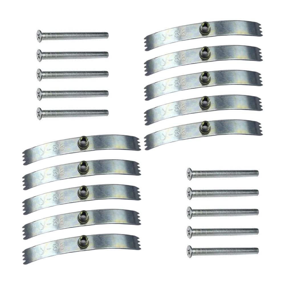 10 Piece Switch Socket Screw Hooks Switch Cassette Repairman Support Rods Switch Socket Bottom Box Repair Tools for 86 Type Dark Box