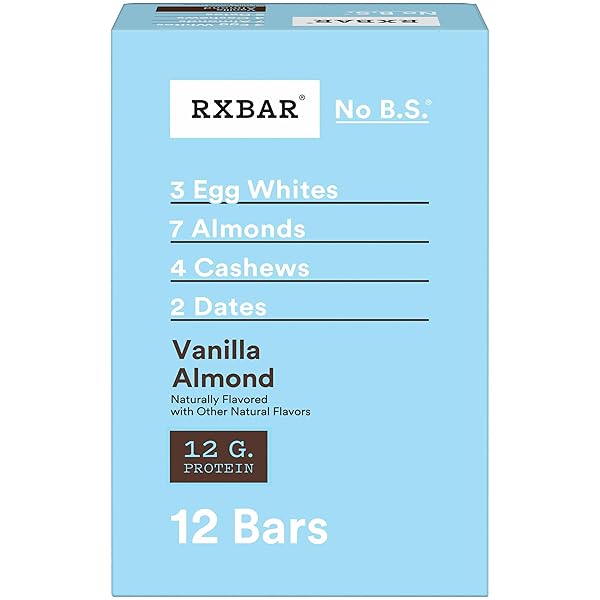 RXBAR PROTEIN BAR, VANILLA ALMOND, 12G PROTEIN