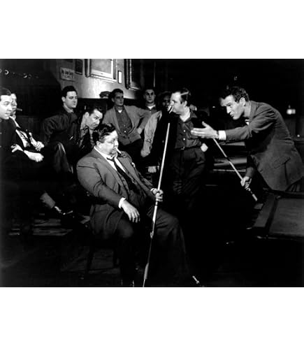 The Hustler 1961 8x10 Photo Reprint – Paul Newman & Jackie Gleason Playing Pool