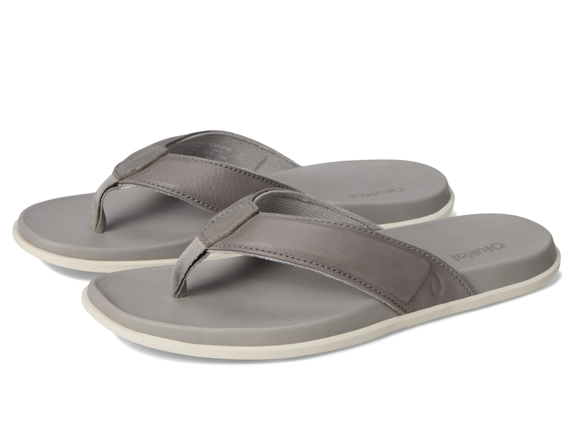 OluKai Men's 'Olali Ash/Ash 9 Medium