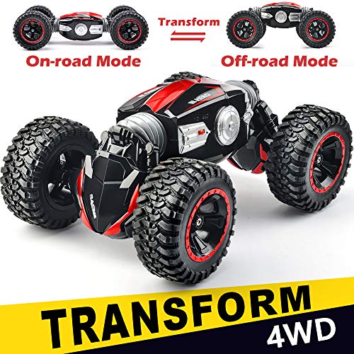 NQD RC Car Off-Road Vehicles Rock Crawler 2.4Ghz Remote Control Car Monster Truck 4WD Dual Motors Electric Racing Car, Kids Toys RTR Rechargeable Buggy Hobby Car (Best Electric Rc Monster Truck)