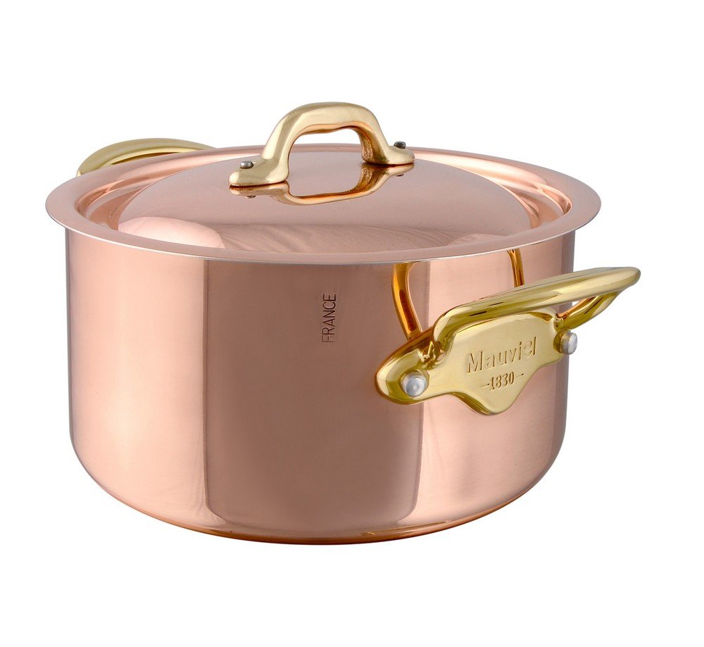 MAUVIEL1830 – M 'Heritage 150B 672212 – Bassine Ragoã » t avec couvercle – 12 cm