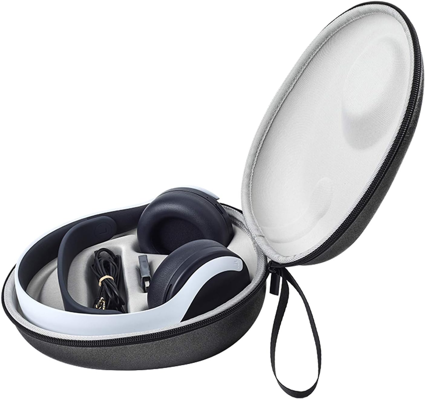 Headphone Carrying Case for PlayStation 5 PULSE 3D Wireless Headset, PlayStation 5 PULSE 3D Headphone Accessories Waterproof Portable Hard Shell Storage Box - Image 4