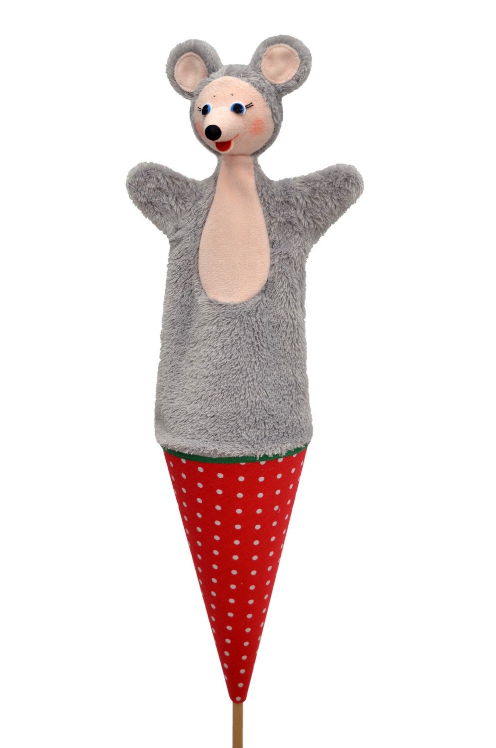 ABA 3 in 1 Mouse Pop-Up Puppet, 55 cm