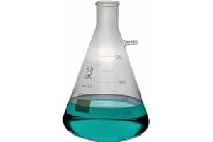 TN LAB SUPPLY TN Lab Filter Flask Borosilicate Glass Vacuum Flask 10,000ml 10L