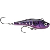 Rapala Sarda Saltwater Trolling Lure, Hard Bait Minnow, Offshore Tuna Mahi Wahoo Fishing Lure, High Speed, 7", Purple Mackerel